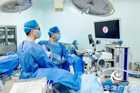 男孩尿道里卡8公分钢针 医院微创术精心治愈图片
