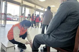 江苏阜宁：“冬日暖阳，温暖相伴”东沟镇养老院志愿服务活动图片