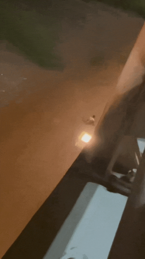 男子从温州一大桥跳下，没想到正值退潮江中无水，身体陷入淤泥中无法脱身