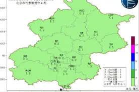 14时至15时，北京最大降水量出现在大兴马家屯图片