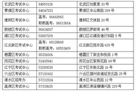 2024年普通高考、中职职教高考将开始报名，南京各区报名点公布图片