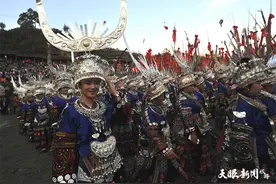 《贵州全域旅游》“节日欢歌”丨苗年：雷山“姑妈” 勇闯十二道“拦门酒”图片