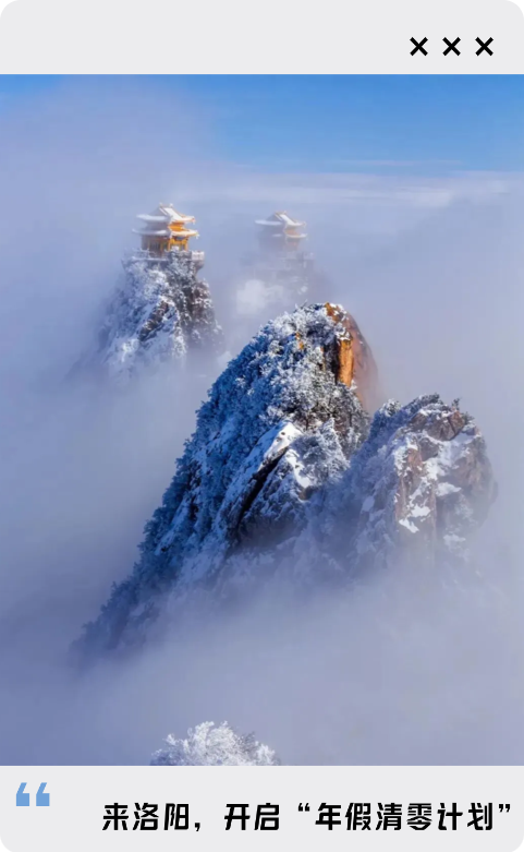 年假清零，总要留几天给洛阳