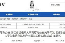 符合这些条件可免试专升本，3月15日起报名！图片