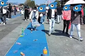 女子在昆明海埂大坝摆拍引公愤，背后动机值得深挖图片