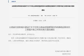 ​《云南省房屋建筑和市政基础设施项目工程提升施工时效实施方案》印发图片