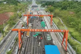 长沙地铁2号线西延二期工程取得重大进展图片