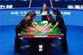 “奥秘·李斯”杯独牙传奇中式九球大师赛绽放临海，国际大师巅峰对决图片