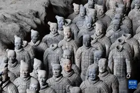 守护“中国色彩”——探秘秦始皇陵彩色兵马俑修复图片