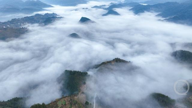 云雾为墨 这里的山色自带“滤镜”