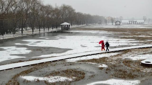 京城初雪！一大波雪景美图来了