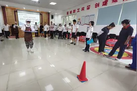 浪漫七夕 全民健身 青岛公交开展趣味运动会图片