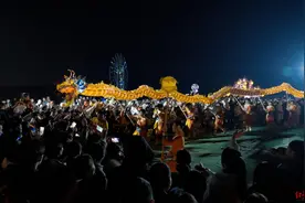 “龙”来了！这个春节，成都龙马湖不止有灯会→图片