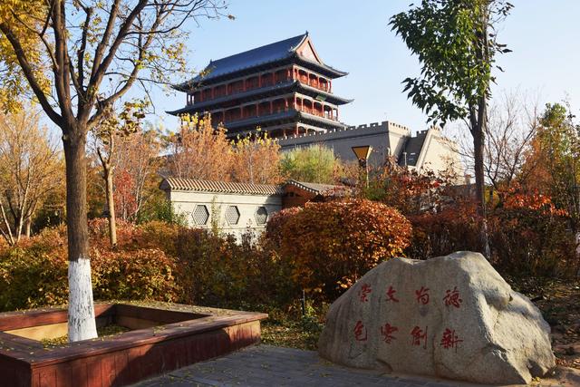 组图丨武威南城门之初冬清韵