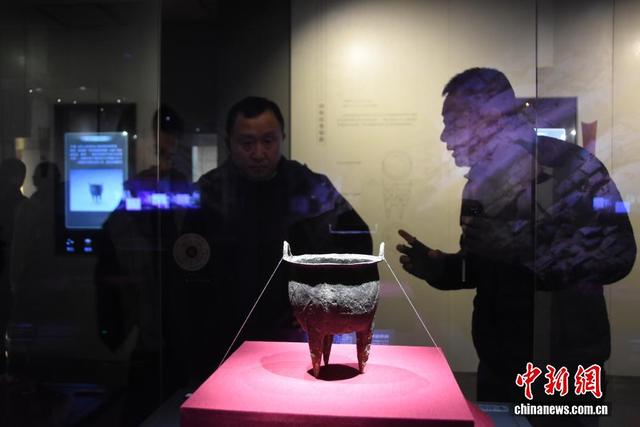 二里头夏都遗址博物馆冬日吸引游客