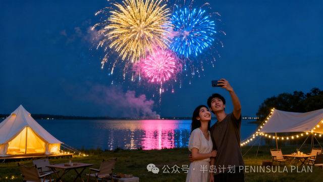 中秋别宅家！梁子湖畔这场屿上赏月宴，烟花、手作、星空音乐会全都有