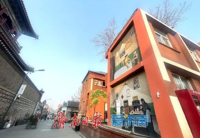 济南上新街：冬日老街变身浪漫打卡地