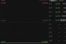 跨界重组失败 高新发展连续两天一字跌停图片