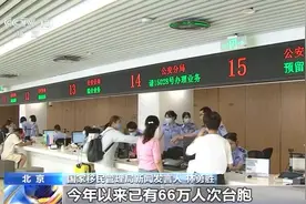 持台胞证可享242项服务便利 台胞来闽人数大幅上升图片