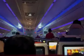 航班突发！飞机反复下降拉升严重颠簸，连空姐也吐了！图片