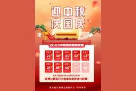 2023年中秋国庆假期湖北省干线公路出行指南图片