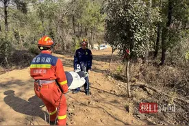 连续发生两起登山意外事件，武汉消防提醒：市民户外活动需谨慎！图片