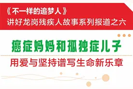 《不一样的追梦人》｜讲好龙岗残疾人故事系列报道之六——癌症妈妈和孤独症儿子用爱与坚持谱写生命新乐章图片