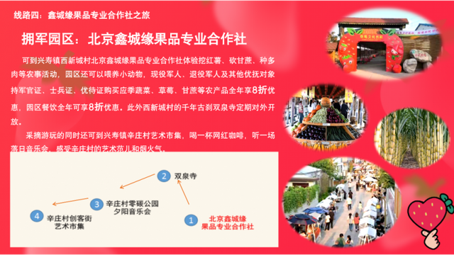 昌平推出四条农文旅特色拥军线路，军人打折！