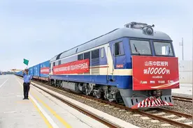 山东中欧班列：在高质量发展的轨道上飞驰图片