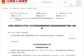 十条措施，促进江西锂电新能源产业链发展→图片