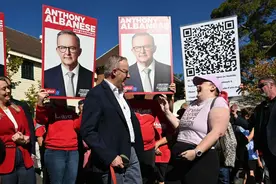 “特朗普效应”下澳大利亚执政工党赢得大选，年轻选民担忧房价图片