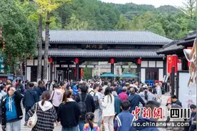 广元剑门关今日游客达到最大单日承载量图片