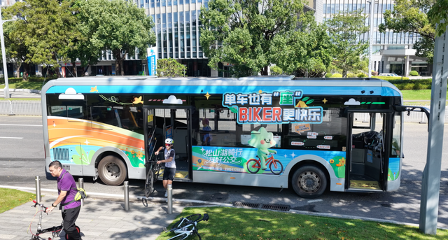 单车也有“座”！东莞首趟“骑行公交”发车，直通松山湖绿道