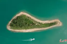 水库夏日盛景图片