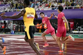 世界田联接力赛：中国队男子4X400米直通世锦赛图片