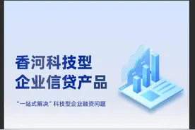 香河科技型企业信贷产品发布图片