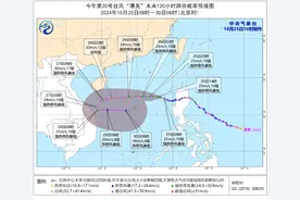 中央气象台发布台风黄色预警 海南发布海浪黄色预警图片