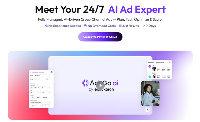 易点天下发布AI营销平台AdsGo.ai，Agentic AI框架重构营销增长范式