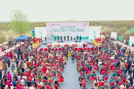 “好客山东 美美与共”台子镇第六届海棠花节盛大启幕图片