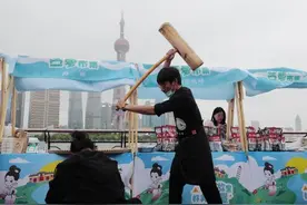海滩“遇见西施 遇见美” ——2024诸暨文商旅农长三角推介活动在上海举行图片