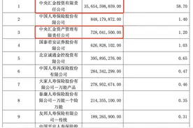 中央汇金，大幅加仓！图片