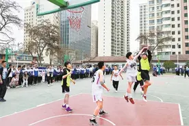 “校BA”开赛 兰州八中举行第二届篮球文化节图片