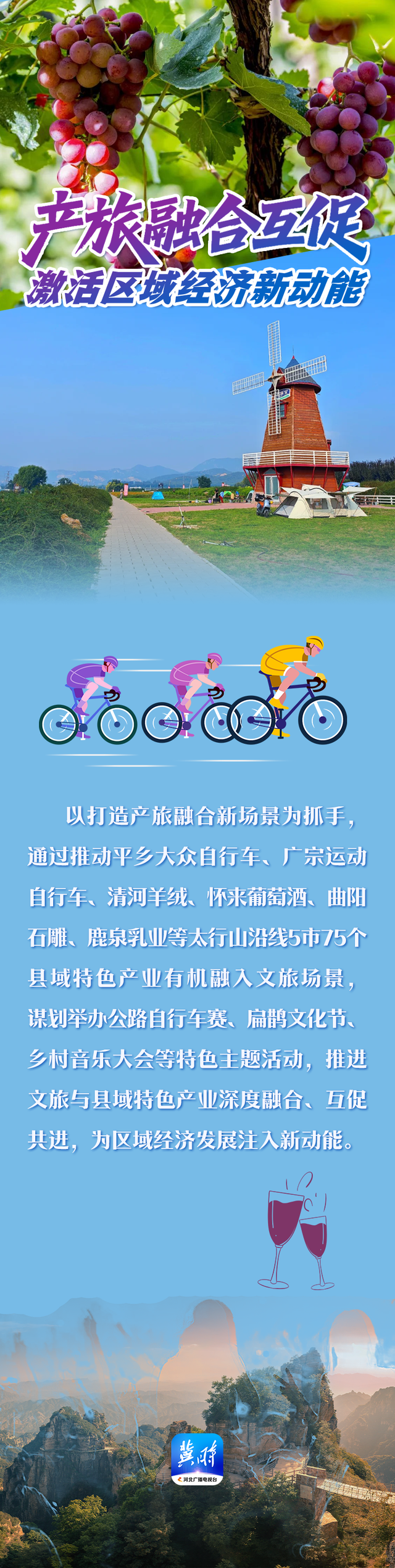 SVG海报 | 五市联动 推进太行文旅一体化！第九届河北省旅发大会四大亮点真吸睛→