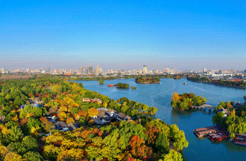 美翻了~这个秋假，来南湖吧！