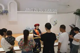 广西防城港京族女子消防志愿队用民歌传播消防知识图片