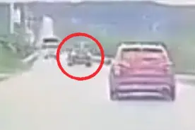 湖南婚车车祸事故致6死，后车行车记录仪视频曝光：婚车突然变道撞上环卫车图片