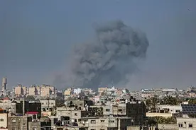 以军称已启动对加沙大规模攻势图片