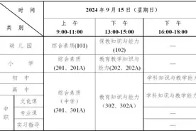注意，周末开考！图片