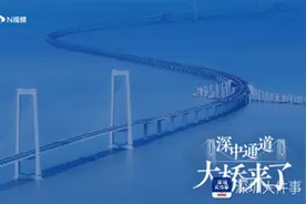 大桥来了|解锁海上看深中通道的硬核视角图片
