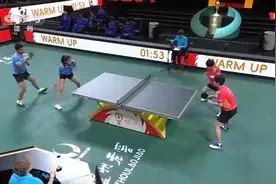 两连胜！国乒混团8-0战胜印度队图片